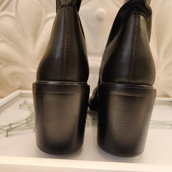 Franco Sarto Women's Penelope Booties. Black. Leather. Size 10. NIB - Picture 7 of 12